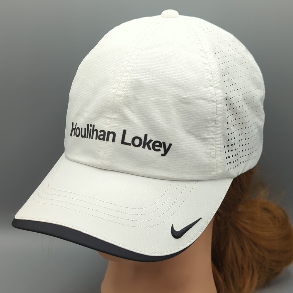 Nike x Houlihan Lokey Investment Bank Logo Hat Cap 100% Authentic Heritage86